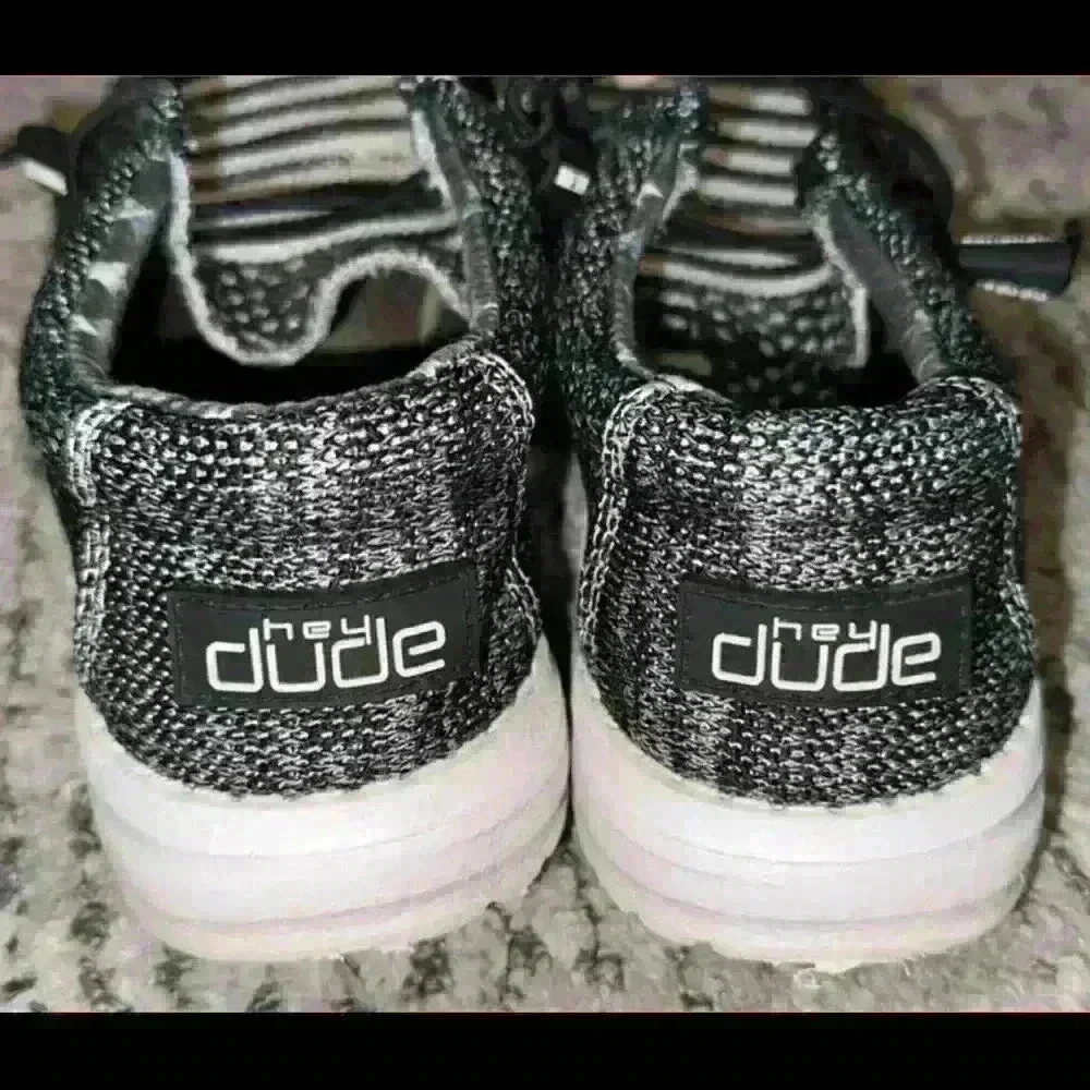 Hey Dude Shoes Wally Walls Pledge‎ Patriotic Buckle Exclusive Kids Size 5/Lady 6
